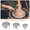 Ceramic Clay Pottery Throwing Trimming Spinner Tool 3 Pack 3