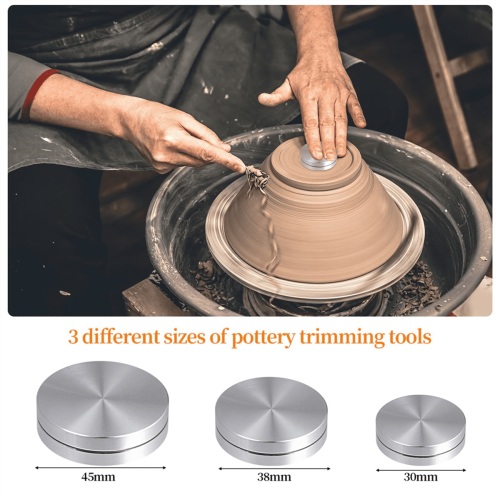 Ceramic Clay Pottery Throwing Trimming Spinner Tool 3 Pack 2