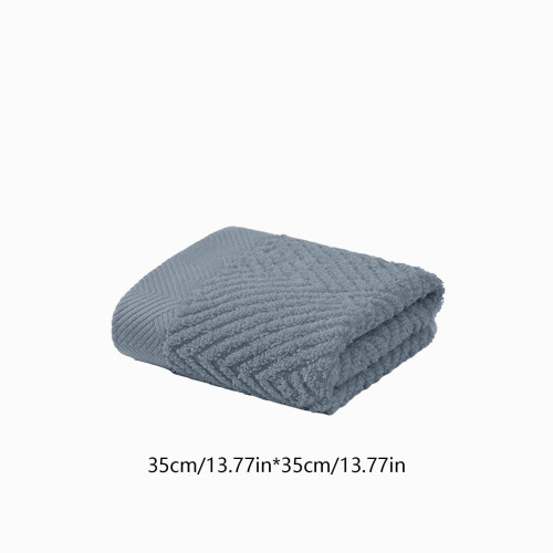 Asciugamano in spugna morbida e assorbente, colore grigio. 2