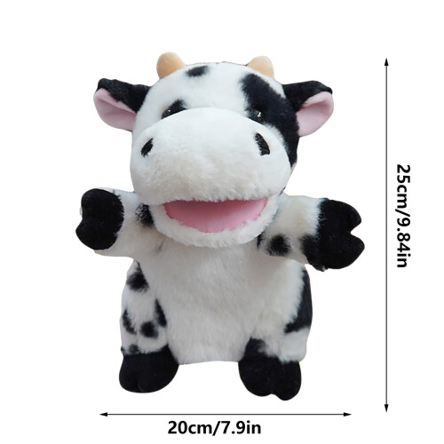 Interactive Hand Puppets with Movable Mouths 6 pcs 1