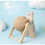 Cat scratching ball with wooden base 1PC 6