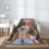 Lola Bunny plush throw blanket 50" x 40" 4