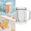 Frozen Beer Mugs Double-Layer16oz Clear Plastic 4