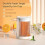 Frozen Beer Mugs Double-Layer16oz Clear Plastic 5