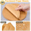 Parchment Paper Sheets Unbleached Round 200 Pcs 2