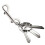 Zinc Alloy Double Ended Bolt Snap Clips 6 Pcs 3