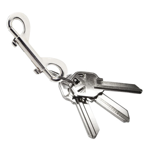 Zinc Alloy Double Ended Bolt Snap Clips 6 Pcs 2