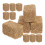 Mini hay bales simulation set 12 pcs autumn decoration 3