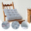 Corduroy Floor Cushion Soft Plush Multi-Purpose 4