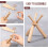 Baseball Display Stand Wooden Holder for Tables 3