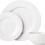 Dinnerware Set White 18-Piece Service for 6 3