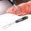 Termômetro de carne digital ACDANC com garfo de sonda para churrasco. 5