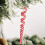 Christmas Tree Candy Cane Ornaments Plastic Red White 6 pcs 5