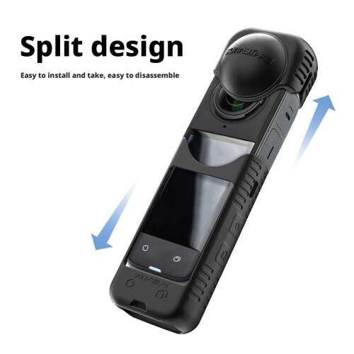 Silicone Lens Cap Case for Insta360 X5 Camera 2