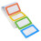 WSTEER name tag stickers writable self-adhesive 200 pcs 2