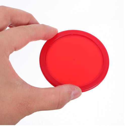 Mini Air Hockey Pucks Plastic Circular 5 pcs 2