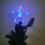 3D Lighted Christmas Tree Topper Star USB Powered Gold 2