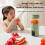 Mini USB-rechargeable blender for smoothies and shakes, 5