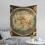 Wall Hanging Planisphere Tapestry Black 60x51 in 2