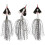 Fishing Lures Rotating Metal Swim Baits 2 pcs 3