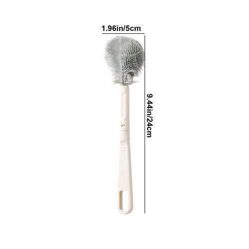Portable soft rubber cup brush for kitchen and baby 2