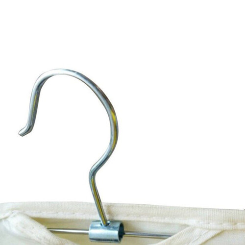 Hängender Schmuckorganizer, beige Ohrringbeutel, 2 Stück 1