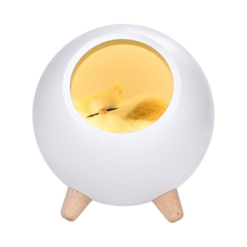 Luminária ambiente PAVEOS, mini luz noturna LED USB. 1
