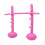 Inflatable high jump bar game prop pink 5
