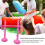 Inflatable high jump bar game prop pink 6