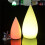 LINLIN Water Drop LED Sfeerlamp RGB Dimbaar Oplaadbaar 5