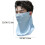 UV Protection Ice Silk Face Mask Breathable Lightweight 7