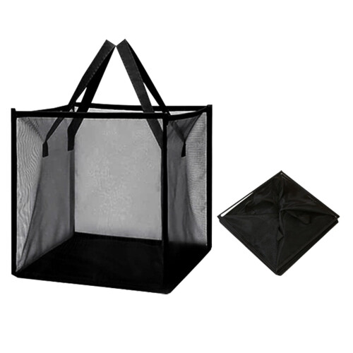 Sac à linge en filet pliable avec poignées (1 pièce) 1