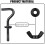 Hammock Hardware Kit Heavy Duty Black 8 Pcs 3