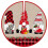 Juletreskjørt Snømanndesign 36 tommer 5