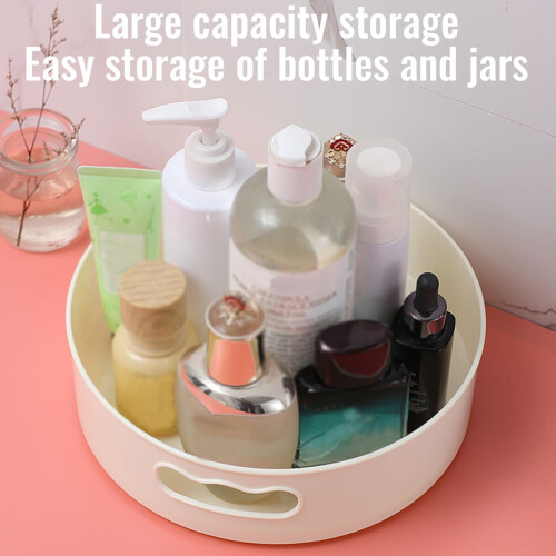 Plastic Rotating Storage Tray 360 Turntable Organizer 1