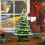 Ceramic Christmas Tree with LED Lights 12 Inches Green 4