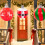 Oppustelig julesnefnugkugle PVC rund 1 stk. 3