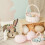 Easter Bunny Throw Pillow Cover 18x18 Inch 4