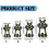 Ice Cleats for Shoes Non-Slip 10-Stud XL 2