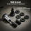 Wheel Hub and Stud Resurfacing Kit for Rust Removal and 7