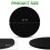 Compost Bin Replacement Filter 6.7 Inch Black 10 Pack 2