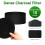 Compost Bin Replacement Filter 6.7 Inch Black 10 Pack 4