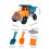 Kids Beach Shovel Plastic Sand Digger Toy 1 Piece 2