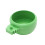 Bird Plastics feeding bowl with handle for parrot cages 2