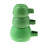 Bird Plastics feeding bowl with handle for parrot cages 3