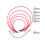10Pair Interchangeable Circular Knitting Needle Set ABS Circular Knitting Needle with Case for Beginner 3.75mm-10mm 4