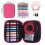 10Pair Interchangeable Circular Knitting Needle Set ABS Circular Knitting Needle with Case for Beginner 3.75mm-10mm 5