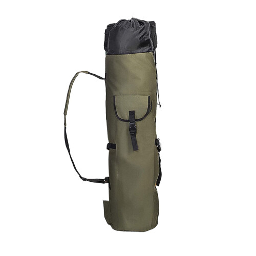 Fishing Pole Carrier with Wheels and Tackle Box 5-Rod 1