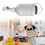 Sticlă de condiment din plastic de înaltă rezistență, 3L 4