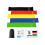Exercise Latex Resistance Bands Set of 5 3